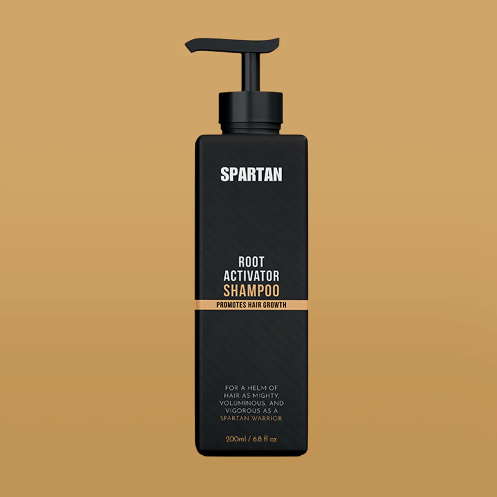 SPARTAN™ Root Activator Shampoo For Men Hair Loss - Increased Hair Growth with Just 4 Washes a Week*